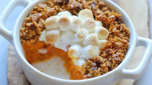 طريقة طاجن البطاطا بالمكسرات  طريقة طاجن البطاطا بالمكسرات