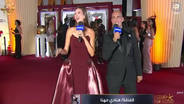 هنادي مهنا في مهرجان الجونة هنادي مهنا في مهرجان الجونة