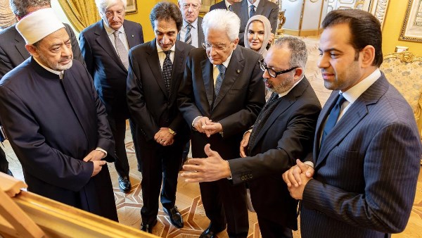 زيارة شيخ الأزهر إلى إيطاليا زيارة شيخ الأزهر إلى إيطاليا