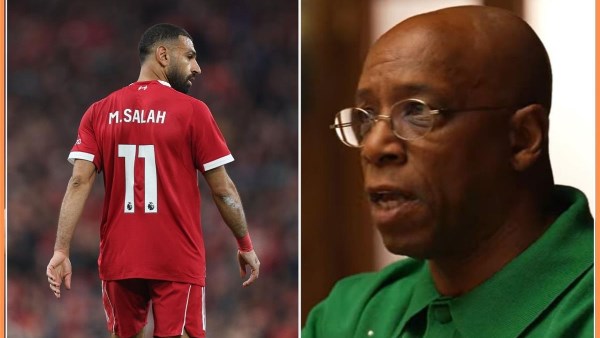 إيان رايت ومحمد صلاح  إيان رايت ومحمد صلاح