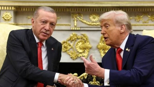 الرئيس الأمريكي ونظيره التركي 