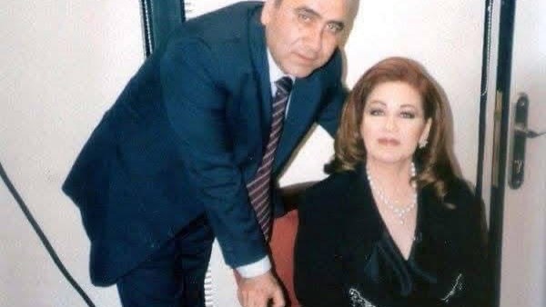 ميادة الحناوي وشقيقها 