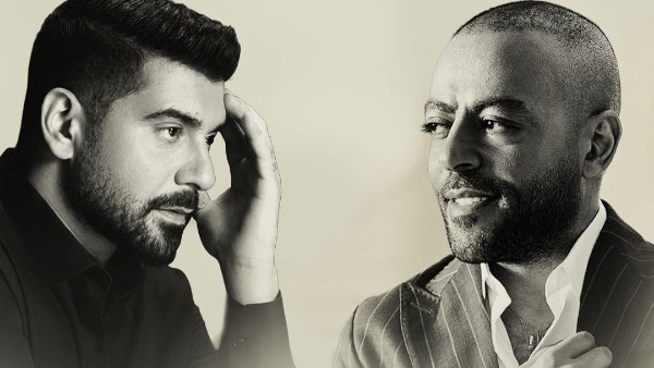 بوستر حفل تامر عاشور وآدم