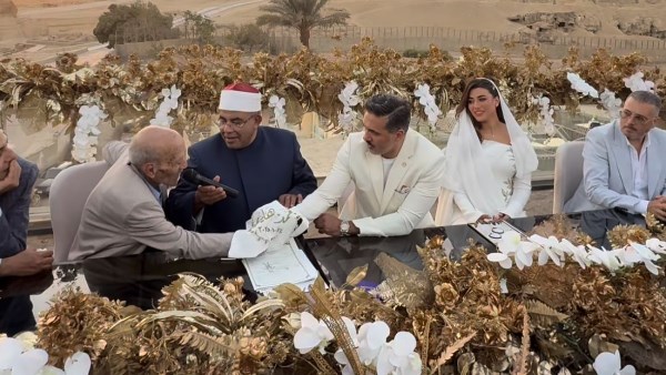 عقد قران هايدي موسى  عقد قران هايدي موسى