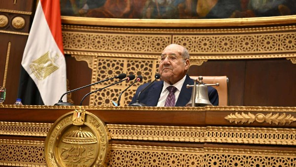 المستشار عبد الوهاب عبد الرازق رئيس مجلس الشيوخ