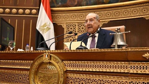 المستشار عبد الوهاب عبد الرازق رئيس مجلس الشيوخ