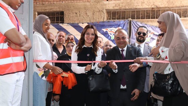 نائب محافظ الجيزة تفتتح مشروع 