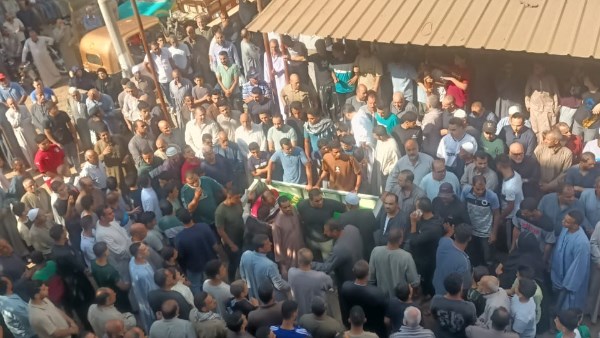 تشييع جثمان شاب في المنوفية تشييع جثمان شاب في المنوفية