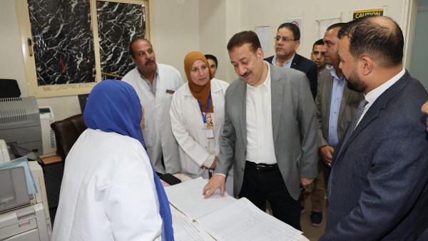 زيارة محافظ المنوفية  زيارة محافظ المنوفية