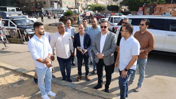 جولة محافظ المنوفية  جولة محافظ المنوفية