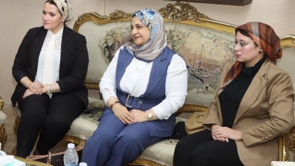 مسؤلي بنك القاهرة ببني سويف 