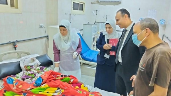 خلال زيارة مفاجئة.. وكيل صحة بني سويف يحيل طاقم النوبتجية بمركز حضانات سدس للتحقيق