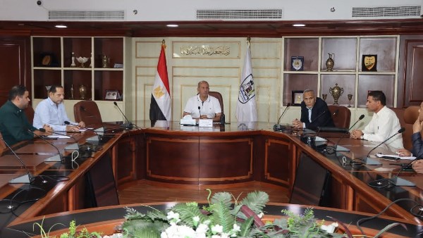 السكرتير العام يُناقش موقف ومُستجدات المتغيرات المكانية بمدينة بني سويف السكرتير العام يُناقش موقف ومُستجدات المتغيرات المكانية بمدينة بني سويف