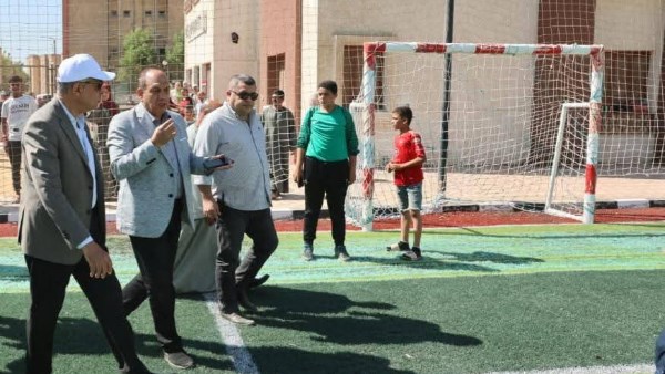 بتكلفة 6 ملايين جنيه ..محافظ المنيا يفتتح مركز شباب بني خلف بمغاغة