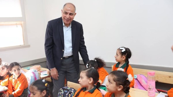 محافظ المنيا خلال الجوله  محافظ المنيا خلال الجوله