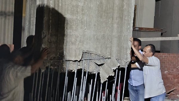 إزالة البناء المخالف بأسيوط 