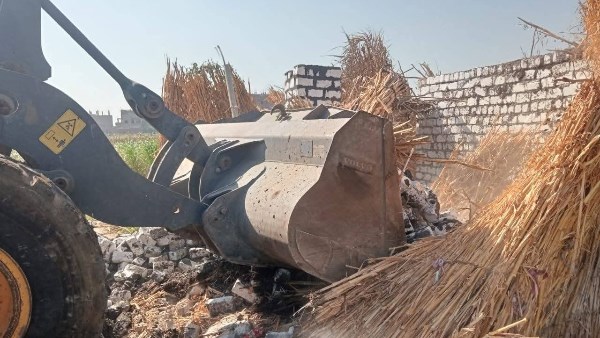 إزالة التعديات بأسيوط 