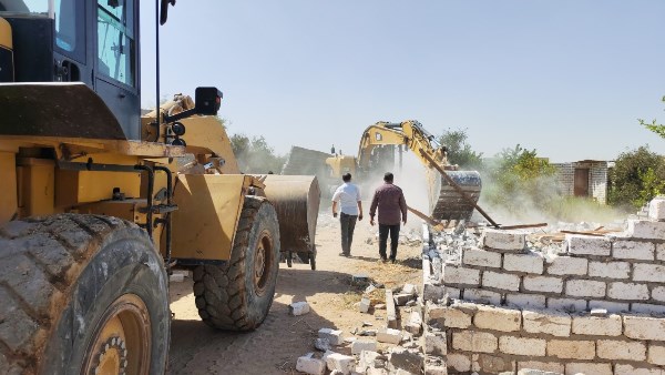 إزالة التعديات بأسيوط 