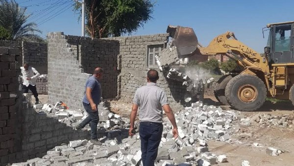  إزالة 41 حالة تعدي واسترداد 582 فدان أملاك دولة بـ8 مراكز وحي بأسيوط 