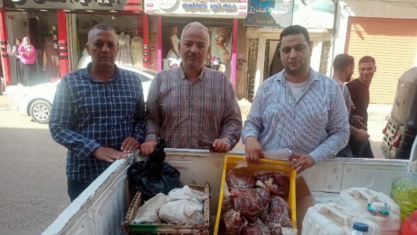 ضبط لحوم غير صالحة وتحرير 300 محضر تمويني خلال حملات في أسيوط