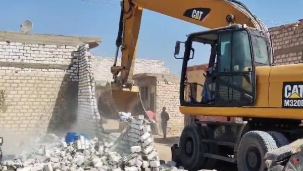 إزالة التعديات بأسيوط 