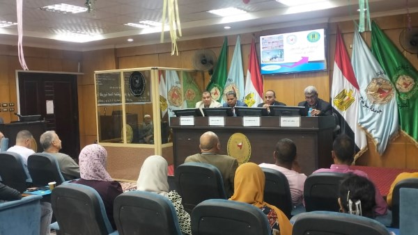 جانب من المؤتمر بجامعة سوهاج
