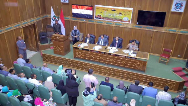 جانب من الاحتفالية بسوهاج