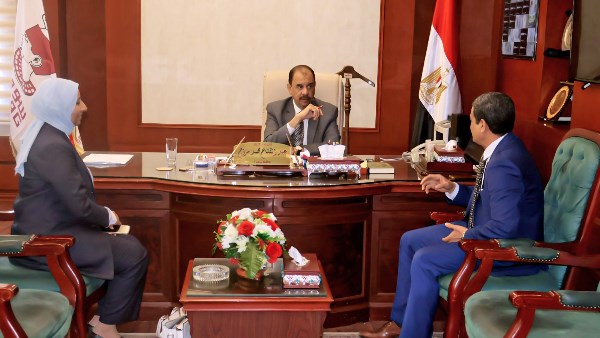 محافظ سوهاج يوافق على إقامة مبنى للإدارة التموينية ومركز خدمة المواطنين المطور بطما