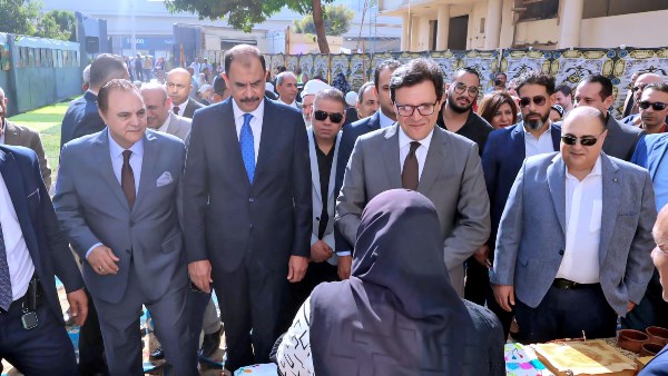 جانب من الافتتاح بسوهاج