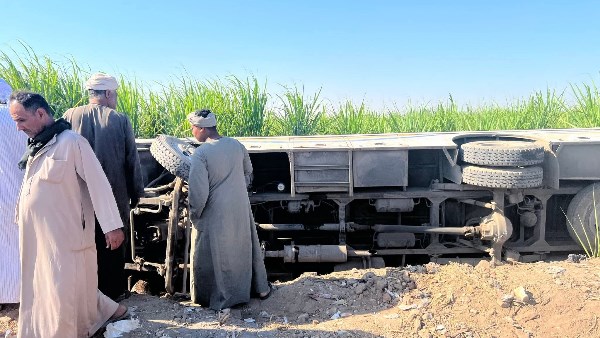 حادث أتوبيس ألومنيوم نجع حمادى 