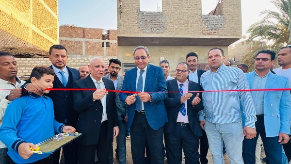 افتتاح محطة مياه بقنا