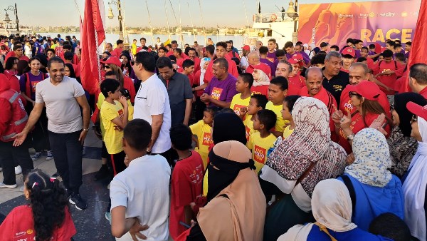 انطلاق ماراثون "سباق لإنهاء شلل الأطفال" بالاقصر … شاهد