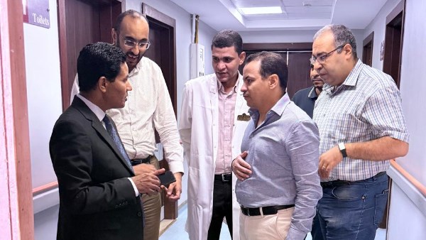 وكيل صحة الأقصر يتابع أعمال مستشفى الحميات و غدا انطلاق القافلة الطبية المجانية بمركز شباب الحبيل