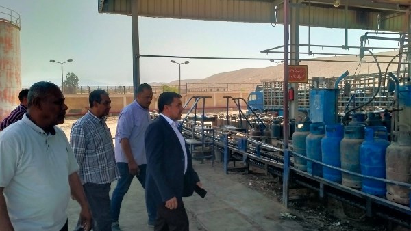 رئيس مدينة الطود يتفقد مصنع تعبئة البوتاجاز  لمتابعة انتظام سير العمل بخطوط التشغيل بالاقصر  رئيس مدينة الطود يتفقد مصنع تعبئة البوتاجاز  لمتابعة انتظام سير العمل بخطوط التشغيل بالاقصر
