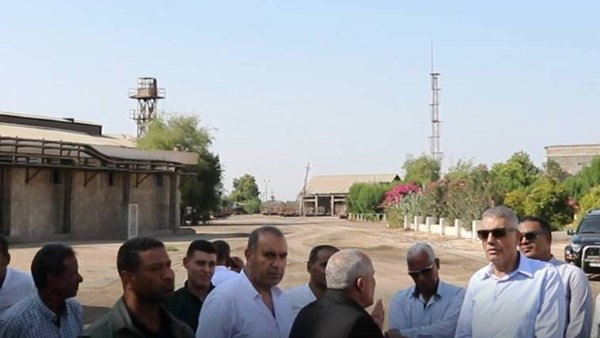 جولة محافظ أسوان