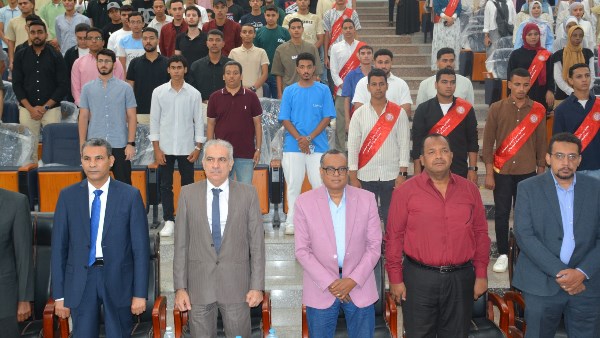 طب أسوان تحتفل بانتصارات أكتوبر وتستقبل طلابها الجدد فى أجواء من الفخر