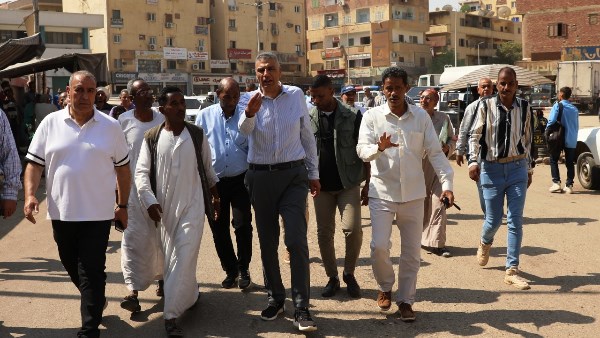 جولة محافظ أسوان جولة محافظ أسوان