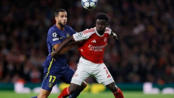 دوري أبطال أوروبا.. شوط أول سلبي بين آرسنال وأتلتيكو مدريد