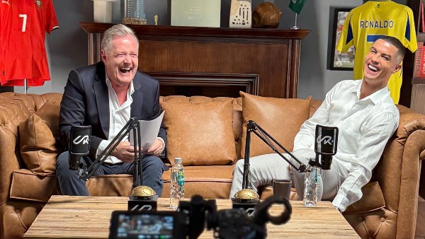 رونالدو وبيرس مورجان