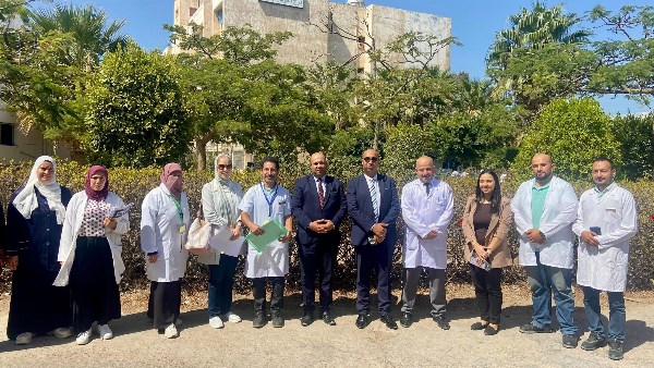 زيارة لمستشفى "برج العرب المركزي"