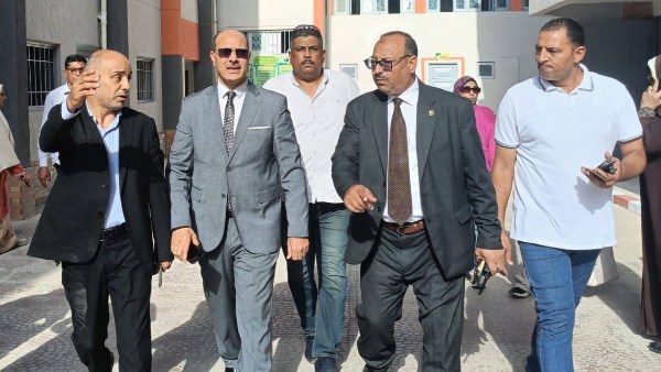 مدير تعليم الاسكندرية يتفقد المدارس