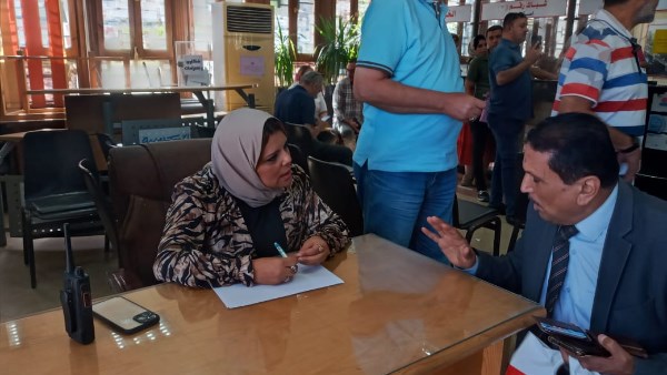 المهندسة انجي فتحي رئيس حي شرق
