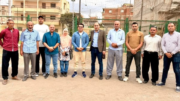 وكيل وزارة دمياط يوجه بسرعة استكمال سور مركز شباب سيف الدين