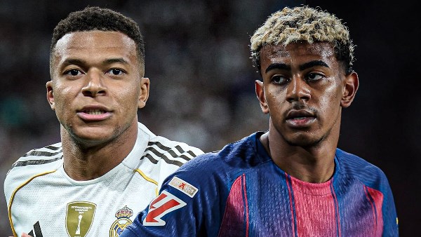 يامال نجم برشلونة - مبابي نجم ريال مدريد يامال نجم برشلونة - مبابي نجم ريال مدريد