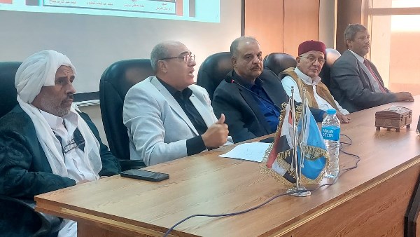 خلال فاعليات الندوة بمطروح 