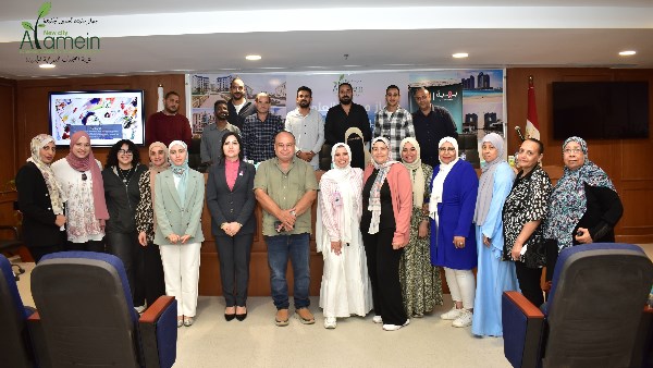 خلال فاعليات الندوة بالعلمين