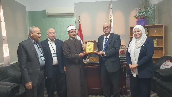 وفد ازهري بالغربية 