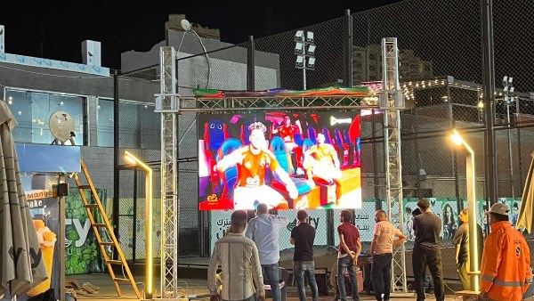 شاشات عرض احتفالية متحف المصري  شاشات عرض احتفالية متحف المصري