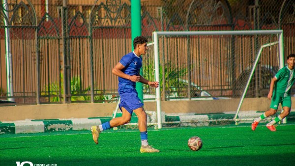 زياد علاء خلال مشاركته في إحدى المباريات