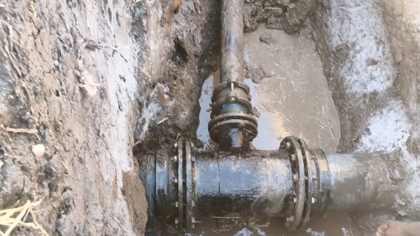 محافظ كفر الشيخ: توصيل خط مياه شرب جديد لقرية التفتيش .. صور